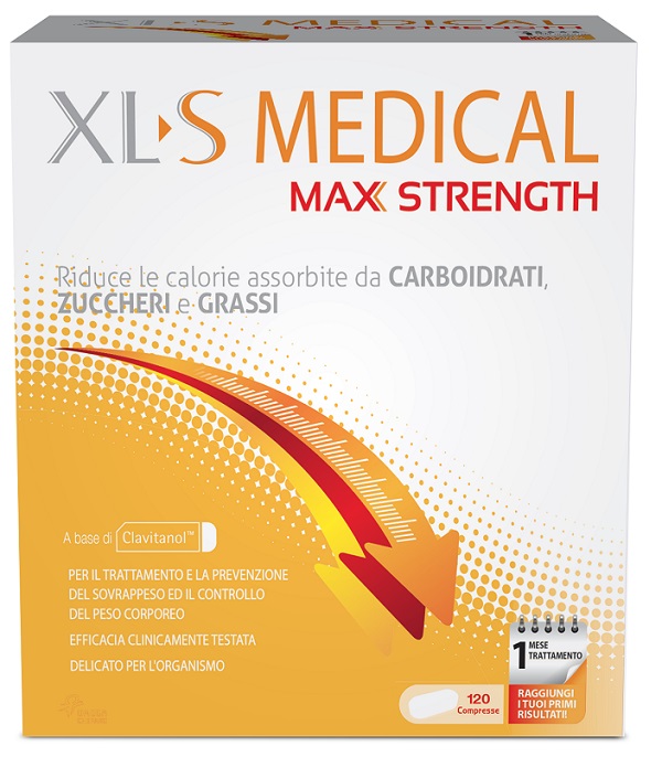 XLS MEDICAL MAX STRENGTH 120 COMPRESSE - farmanauta.it