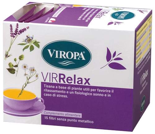 VIROPA RELAX TISANA 15 BUSTINE - farmanauta.it