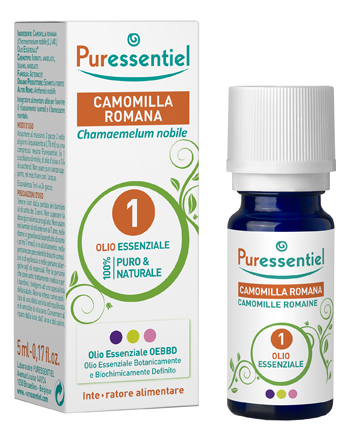 PURESSENTIEL CAMOMILLA ROMANA OLIO ESSENZIALE 5 ML - farmanauta.it
