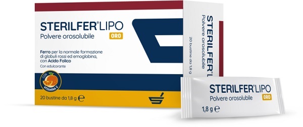 STERILFER LIPO ORO 20 BUSTINE - farmanauta.it