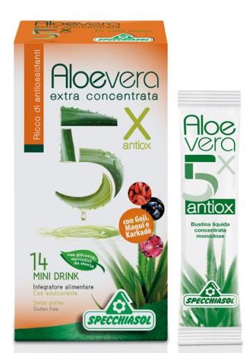 ALOE 5X CON ANTIOSSIDANTI 14 BUSTINE - farmanauta.it