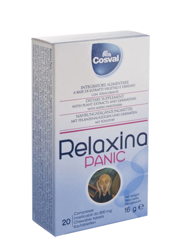 RELAXINA PANIC 20 CAPSULE - farmanauta.it