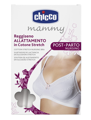CHICCO MAMMY REGGISENO COTONE ALLATTAMENTO BIANCO 4C - farmanauta.it