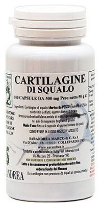 CARTILAGINE DI SQUALO 100 CAPSULE - farmanauta.it
