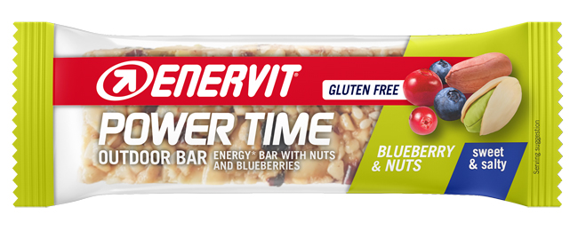 ENERVIT POWER TIME ARACHIDI/MIRTILLI 30 G - farmanauta.it