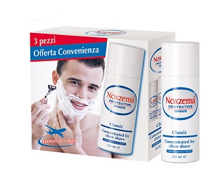 NOXZEMA PROTECTIVE SHAVE TRAVEL CLASSIC 3 X 50 ML - farmanauta.it