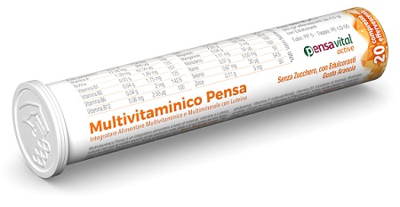 MULTIVITAMINICO PENSA 20 COMPRESSE EFFERVESCENTI - farmanauta.it