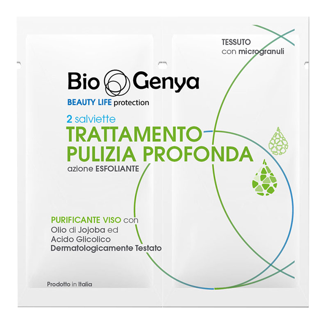BIOGENYA SALVIETTE PULIZIA PROFONDA 2 PEZZI - farmanauta.it