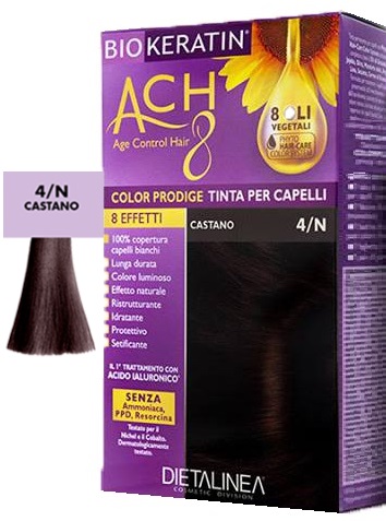 BIOKERATIN ACH8 COLOR PRODIGE 4/N CASTANO - farmanauta.it