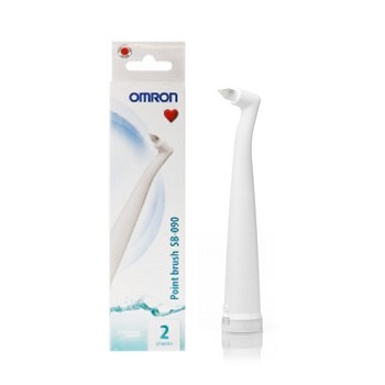 OMRON SPAZZOLINO POINT BRUSH 2 TESTINE - farmanauta.it