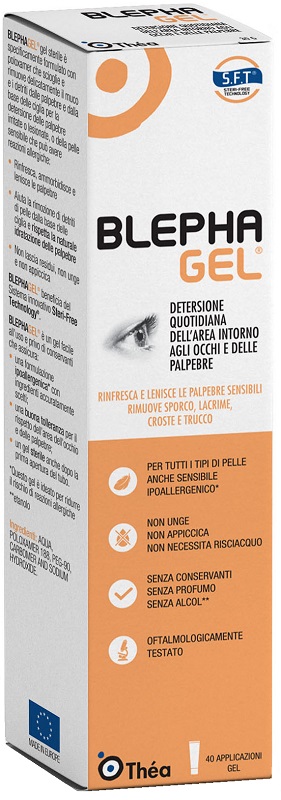 BLEPHAGEL GEL DETERGENTE PALPEBRE TUBO 30G - farmanauta.it