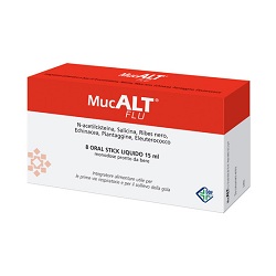 MUCALT FLU 8 ORAL STICK MONODOSE - farmanauta.it