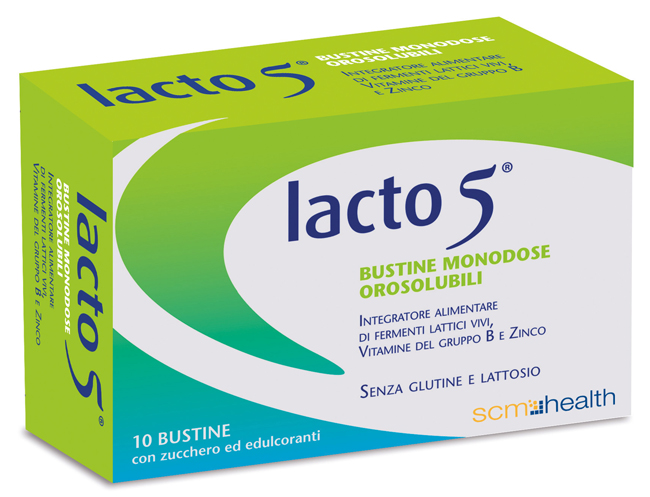 LACTO 5 10 BUSTINE OROSOLUBILI - farmanauta.it