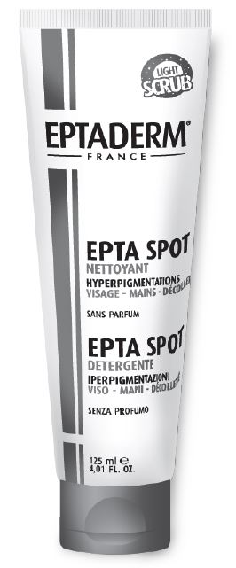 EPTA SPOT DETERGENTE SCRUB DEPIGMENTANTE 125 ML - farmanauta.it