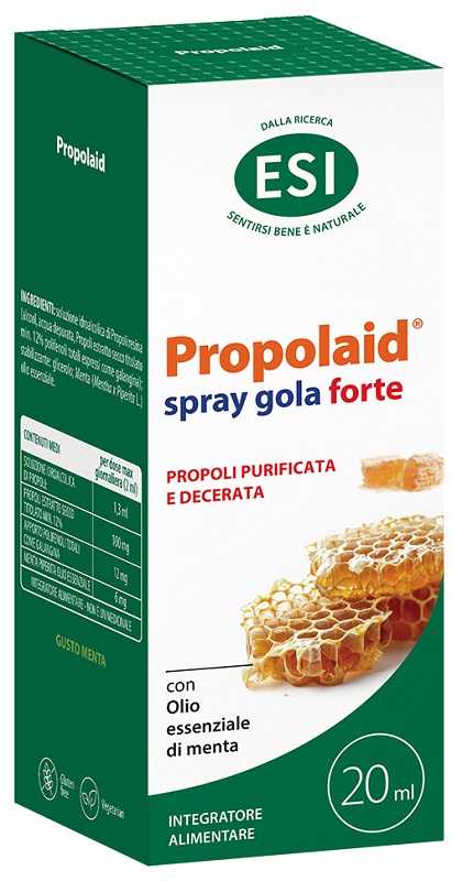 ESI PROPOLAID SPRAY GOLA FORTE 20 ML - farmanauta.it