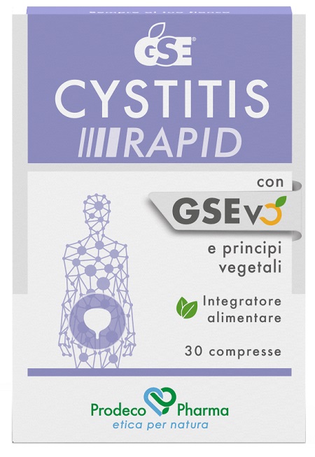 GSE CYSTITIS RAPID 30 COMPRESSE - farmanauta.it