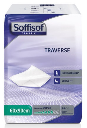TRAVERSA PER INCONTINENZA SOFFISOF CLASSIC 60X90 15 PEZZI - farmanauta.it