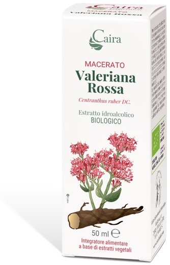 CAIRA VALERIANA ROSSA MACERATO IDROALCOLICO BIO GOCCE 50 ML - farmanauta.it