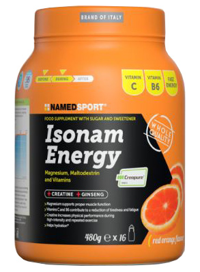 ISONAM ENERGY ORANGE POLVERE 480 G - farmanauta.it