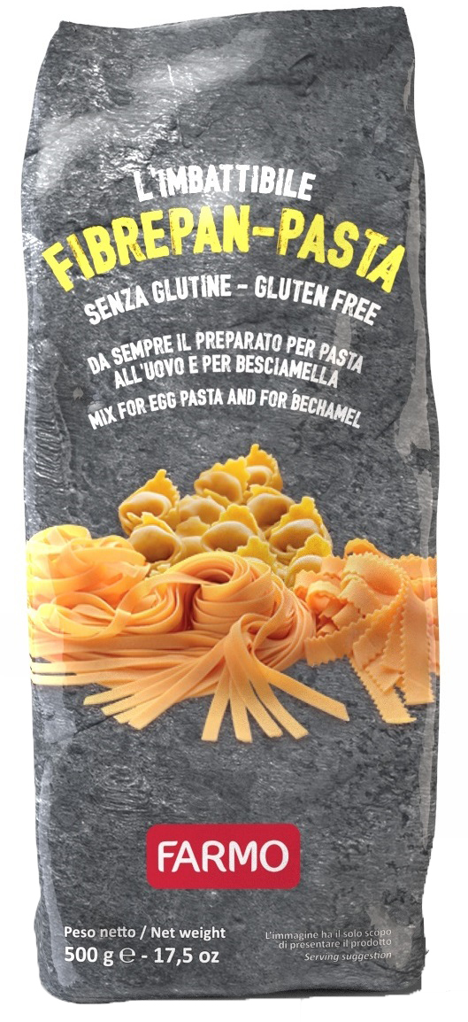 L'IMBATTIBILE FIBREPAN-PASTA PREPARATO PER PASTA ALL'UOVO E PER BESCIAMELLA 500 G - farmanauta.it