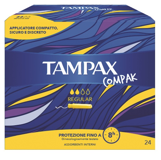 TAMPAX COMPAX REG 24PZ - farmanauta.it