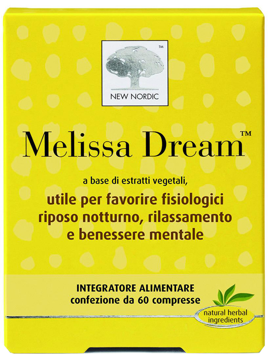 MELISSA DREAM 60 COMPRESSE - farmanauta.it