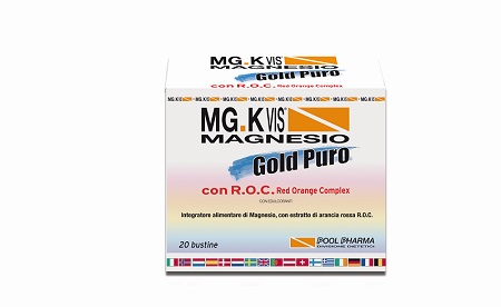 MGK VIS MAGNESIO GOLD PURO 20 BUSTE - farmanauta.it