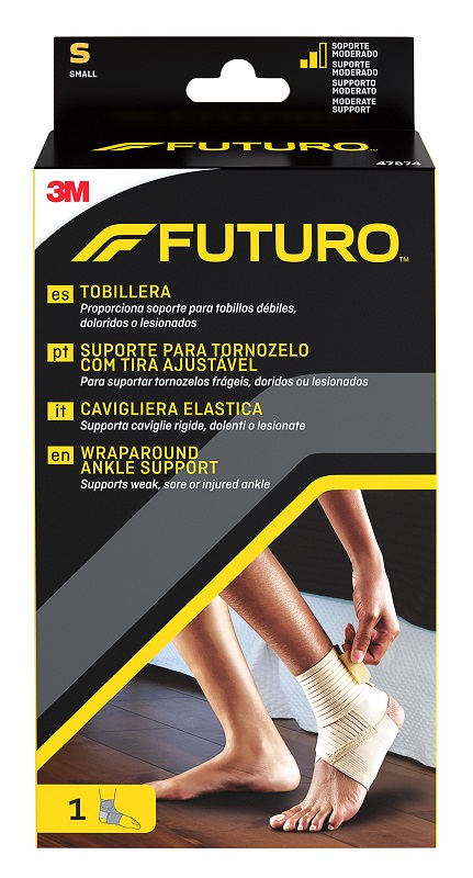 FUTURO CAVIGLIERA ELASTICA LARGE DIMENSIONE 23/25,5CM - farmanauta.it