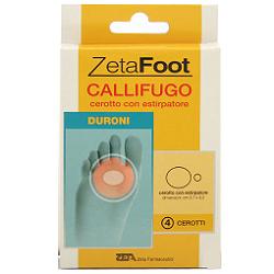 ZETAFOOT CEROTTO DURONI CALLI GR 4 PEZZI - farmanauta.it