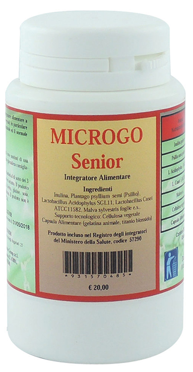 MICROGO 30 CAPSULE SENIOR - farmanauta.it
