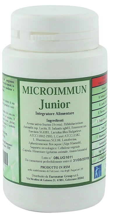 MICROIMMUN JUNIOR 30 CAPSULE - farmanauta.it