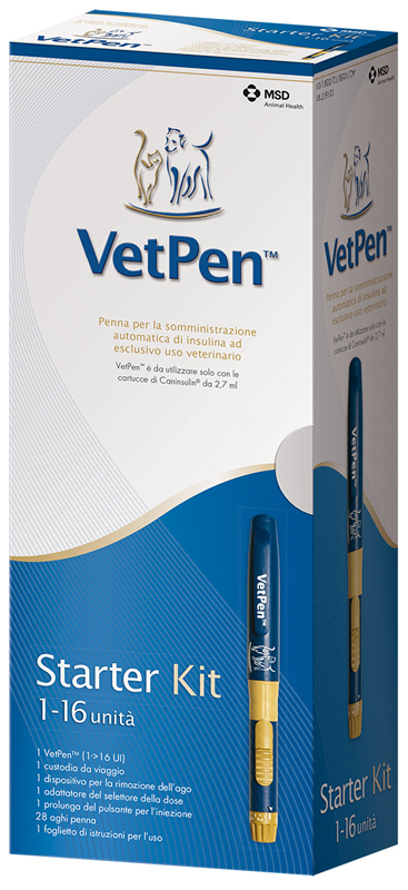 CANINSULIN VET PEN 16 UI STARTER KIT - farmanauta.it