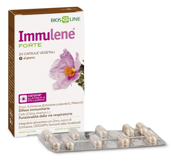 BIOSLINE IMMULENE FORTE 20 CAPSULE - farmanauta.it