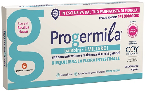 PROGERMILA BAMBINI 5 MILIARDI 6 FLACONCINI 10 ML - farmanauta.it