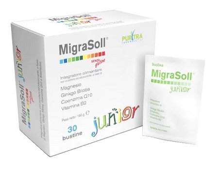 MIGRASOLL JUNIOR ASTUCCIO 30 BUSTE - farmanauta.it