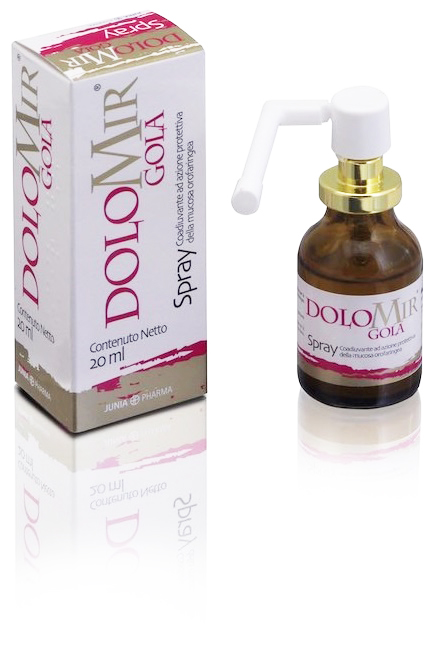 DOLOMIR GOLA SPRAY FLACONE 20 ML - farmanauta.it