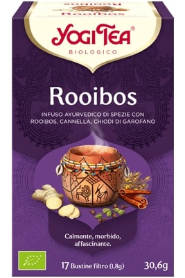 YOGI TEA ROOIBOS BIO 17 FILTRI 30,6 G - farmanauta.it