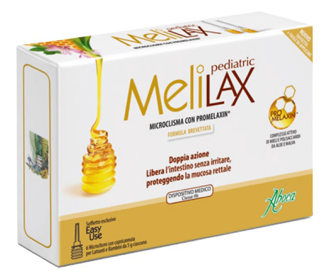 MELILAX PEDIATRIC MICROCLISMI 6 PEZZI 5 G - farmanauta.it