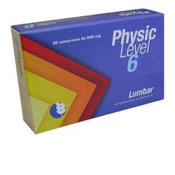 PHYSIC LEVEL 6 LUMBAR 30 COMPRESSE 800 MG - farmanauta.it