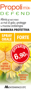 PROPOLI MIX DEFEND SPRAY ORALE FORTE 30 ML SAPORE MENTA - farmanauta.it