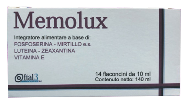 MEMOLUX 14 FLACONCINI 10 ML - farmanauta.it