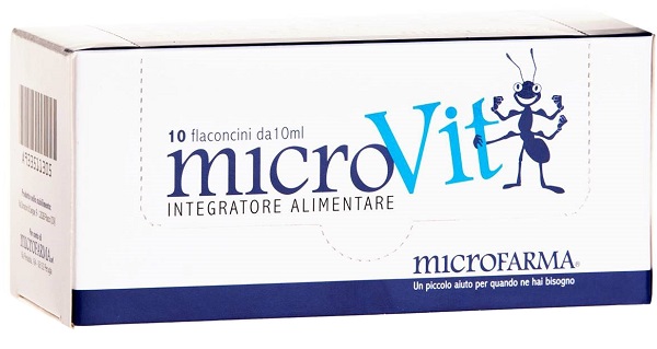 MICROVIT 10 FLACONCINI DA 10 ML - farmanauta.it