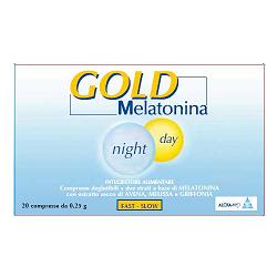 MELATONINA GOLD HTP 1MG 20 COMPRESSE - farmanauta.it