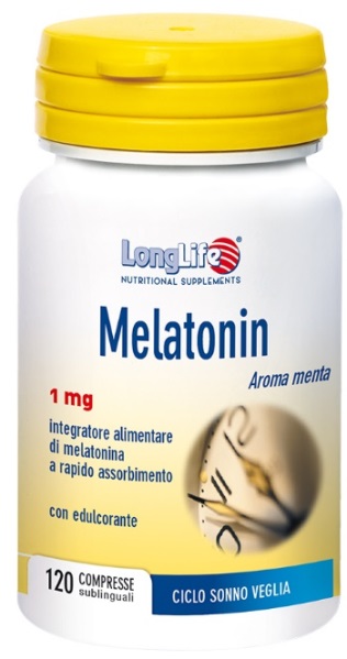 LONGLIFE MELATONIN 1 MG 120 COMPRESSE - farmanauta.it