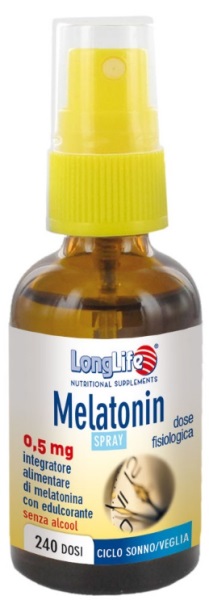 LONGLIFE MELATONIN SPRAY 0,5MG 30 ML - farmanauta.it