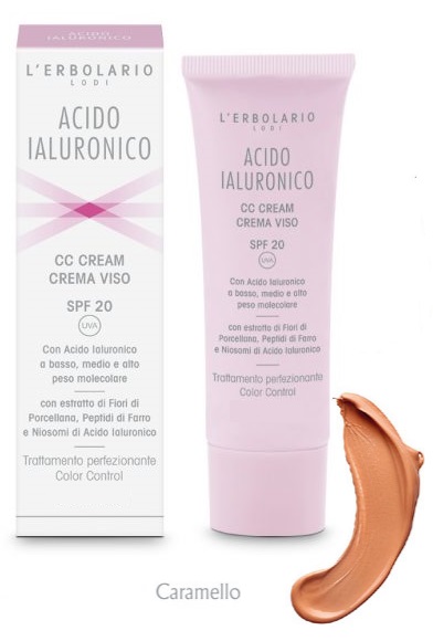 ACIDO IALURONICO CC CREAM CARAMELLO SPF20 50 ML - farmanauta.it