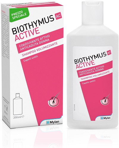 BIOTHYMUS AC ACTIVE SHAMPOO VOLUMIZZANTE DONNA 200 ML PREZZO SPECIALE - farmanauta.it