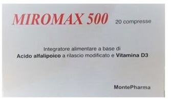 MIROMAX 500 20 COMPRESSE - farmanauta.it