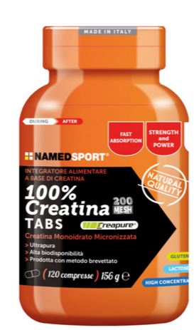CREATINA 100% 120 COMPRESSE - farmanauta.it