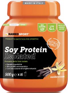 SOY PROTEIN ISOLATE VANILLA CREAM POLVERE 500 G - farmanauta.it